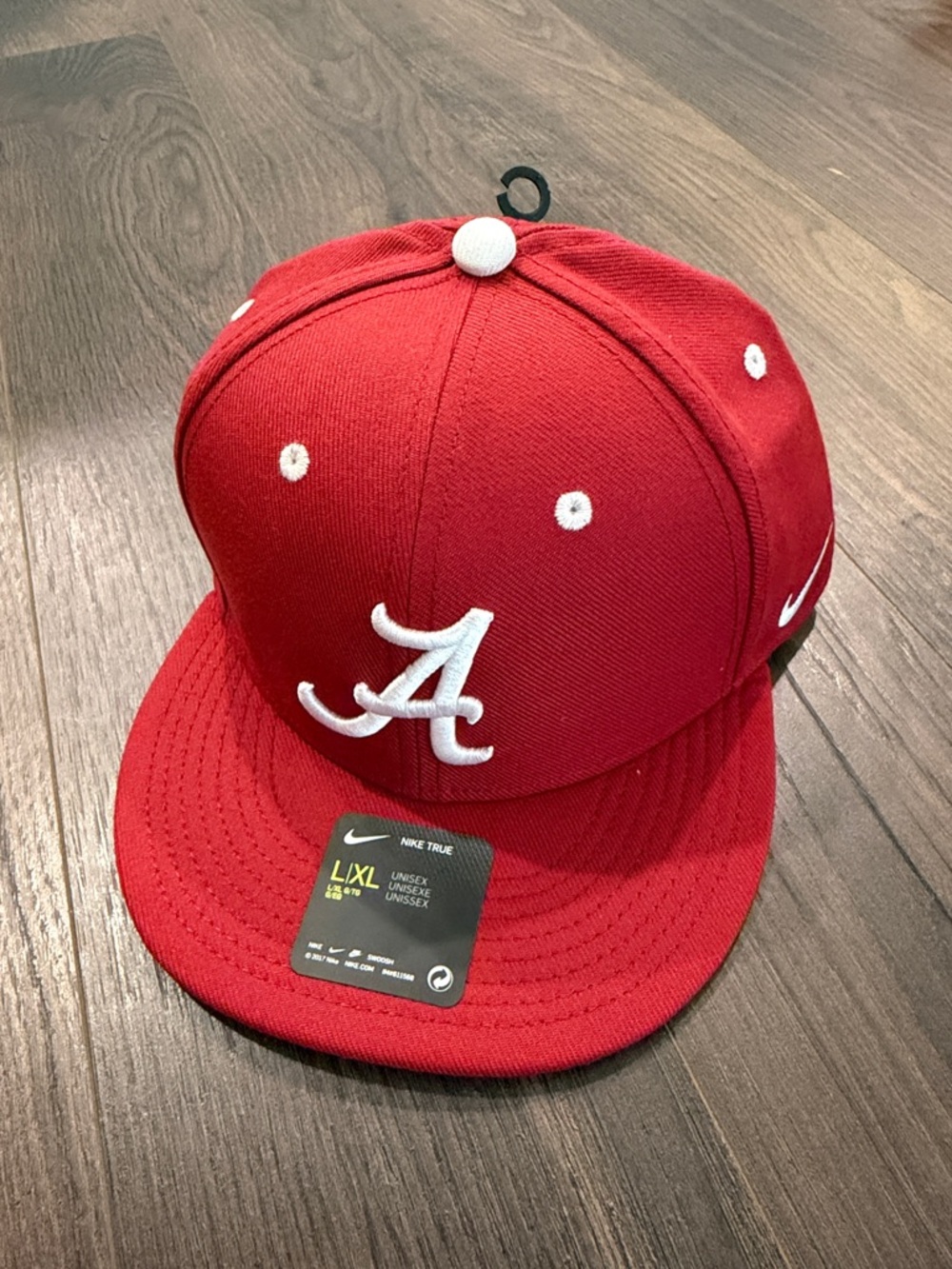 Nike Red Flatbill Baseball Hat - ALABAMA